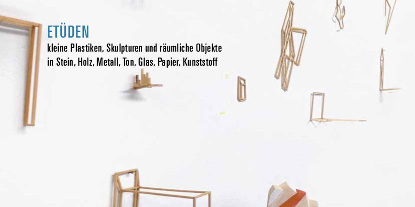 Etüden Einladung Vorderseite